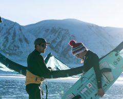 « Faire du kite sur les lacs glaciaires, c’est tout sauf une partie de plaisir »