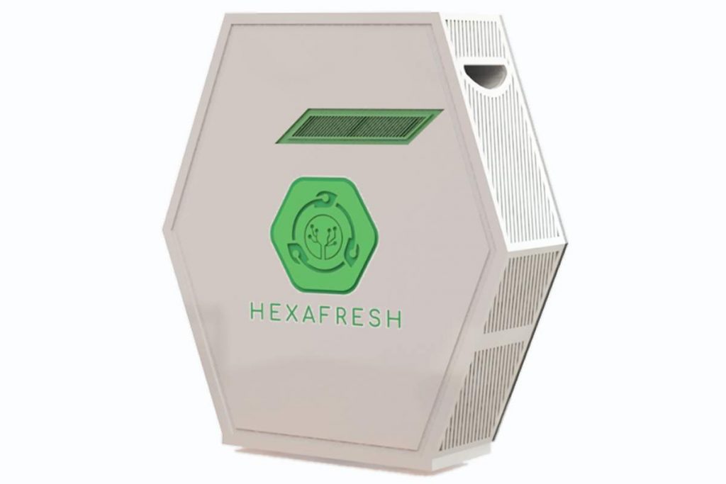 L'Hexafresh utilise l'effet Peltier pour rafraîchir une zone de 1,3 à 1,5 m3. Crédit : Hexafresh.