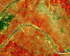 Paris brûle-t-il ? Un cliché thermique dévoile les zones les plus chaudes de la ville