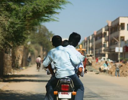 scooter en Inde