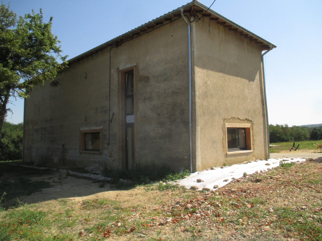 maison en pisé