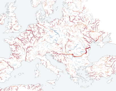 cours d'eau europe