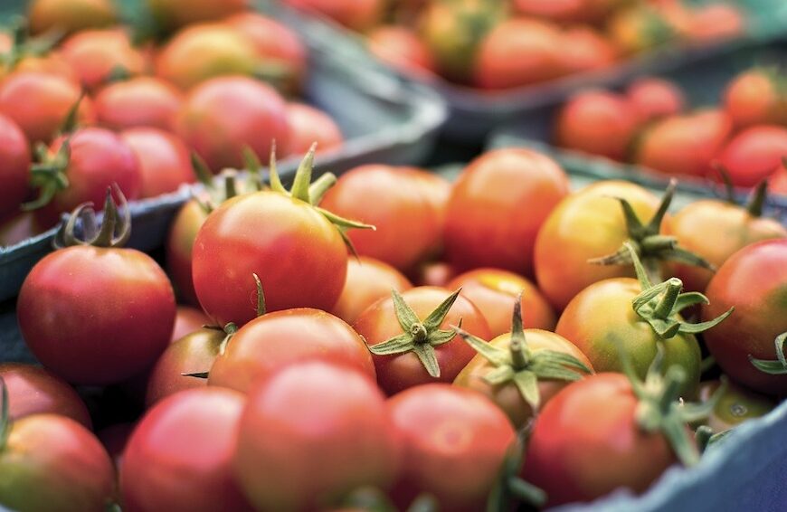 tomates en supermarché