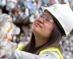 Miranda Wang : le plastique comme matière première