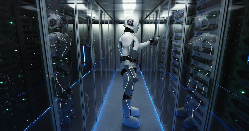 robot data center