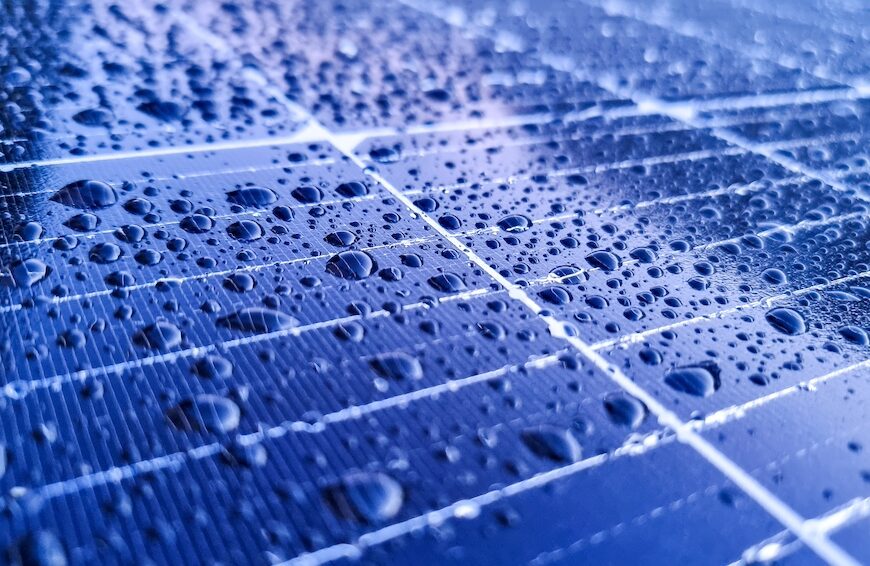pluie photovoltaïque