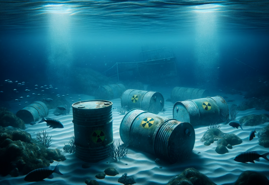 déchets radioactifs au fond des océans