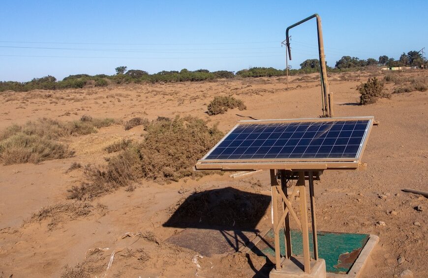 panneau solaire afrique