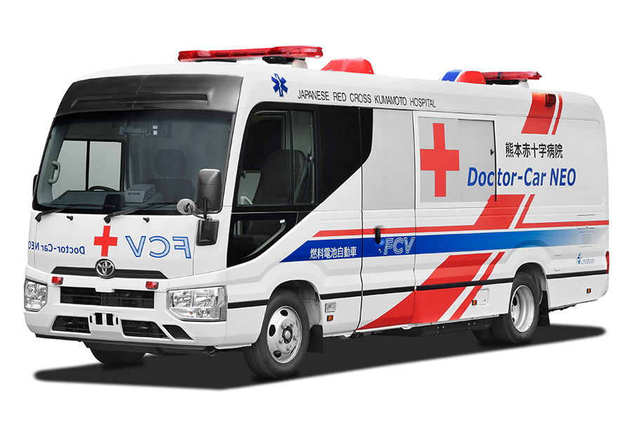 ambulance croix-rouge toyota
