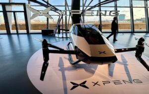Véhicule volant : le chinois Xpeng présente son drone taxi en France