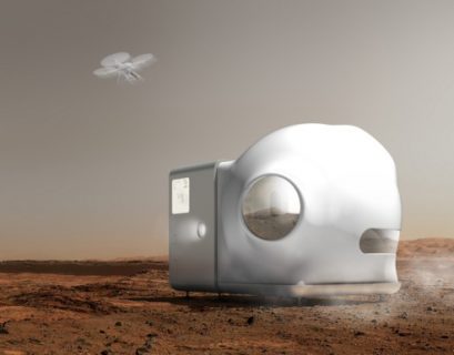 tiny house sur Mars