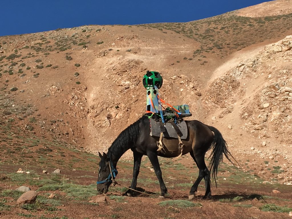 Google Street View dans les Andres. Photo : Google.