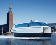 À Stockholm, des ferries volants entreront en activité en 2023