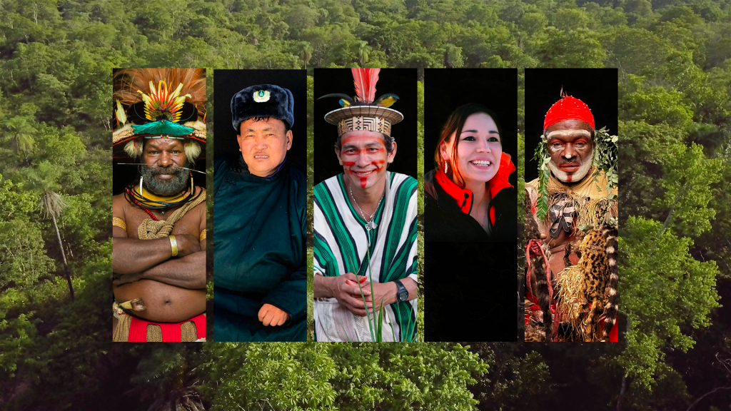 Les chefs de tribus conviés à l'Université de la Terre. Photo : latosensu.tv.