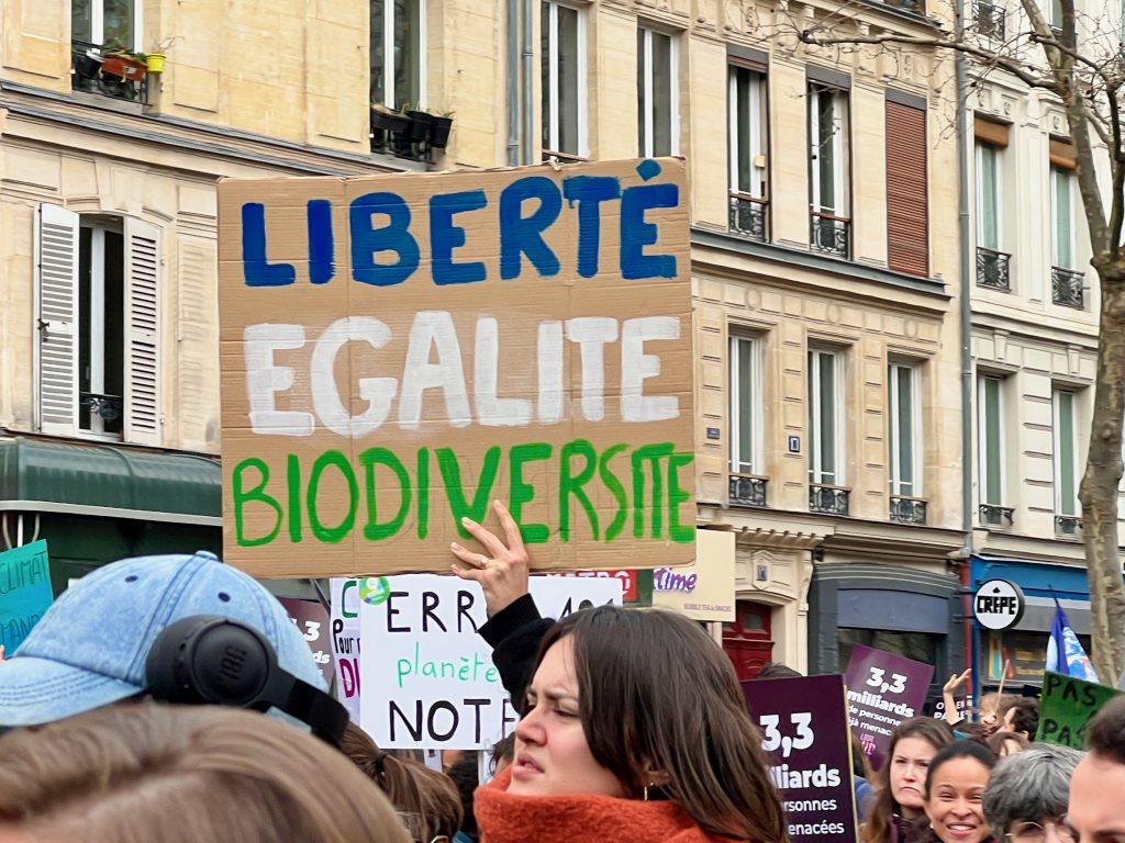 Nouvelle devise de la République française ? Photo : Florence Santrot.