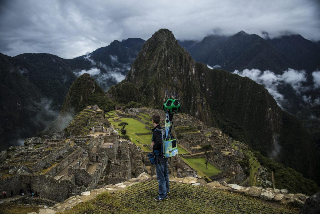 Google street view immortalise les ruines du Machu Picchu au Pérou. Photo : Hilaea Media/ Pilar Olivares.