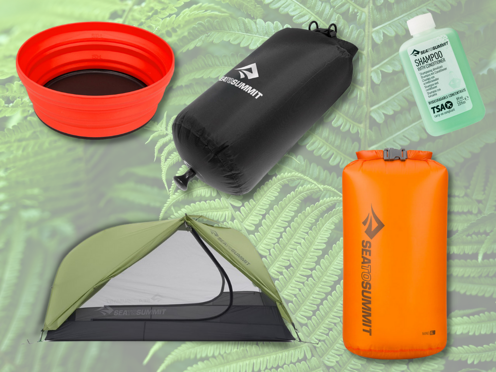 La marque Sea to Summit est une référence en matière d'équipement pour le camping.