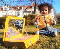 Éducation : un four solaire portable made in France pour les enfants