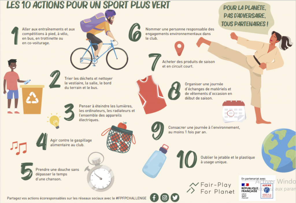 charte sport plus vert