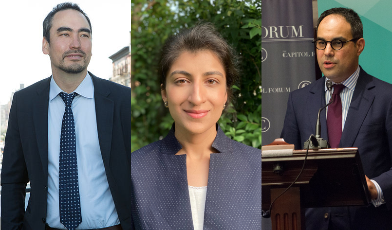 Tim Wu, Lina Khan, et Jonathan Kanter. Trois voix anti-Gafam, désormais écoutées.