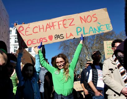 Marche pour le climat à Lyon en mars 2019.